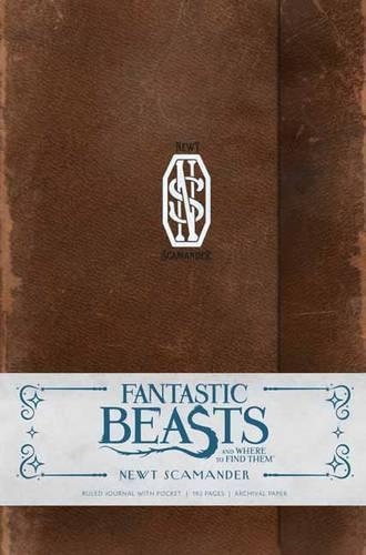 Бумажная книга «Fantastic Beasts and Where to Find Them: Newt Scamander Hardcover Ruled Journal», автор Insight Editions - фото №1