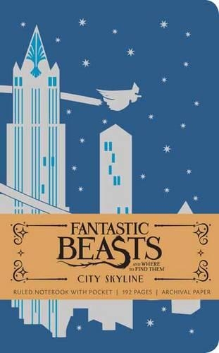 [object Object] «Fantastic Beasts and Where to Find Them: City Skyline Hardcover Ruled Notebook», автор Insight Editions - фото №1