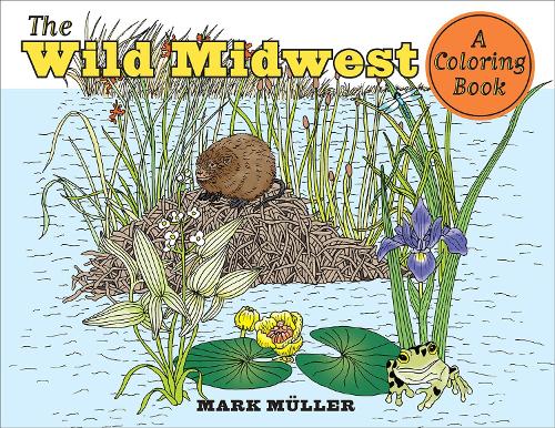 Бумажная книга «The Wild Midwest: A Coloring Book» - фото №1