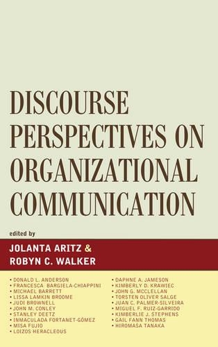 Бумажная книга «Discourse Perspectives on Organizational Communication», авторов Джоланта Артис, Робин К. Уокер - фото №1