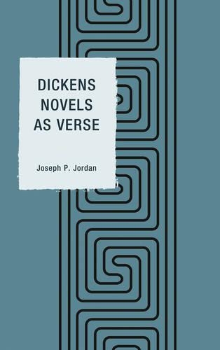 Паперова книга «Dickens Novels as Verse», автор Джозеф П. Джордан - фото №1