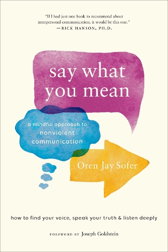 Бумажная книга «Say What You Mean: A Mindful Approach to Nonviolent Communication», автор Орен Дж. Софер - фото №1