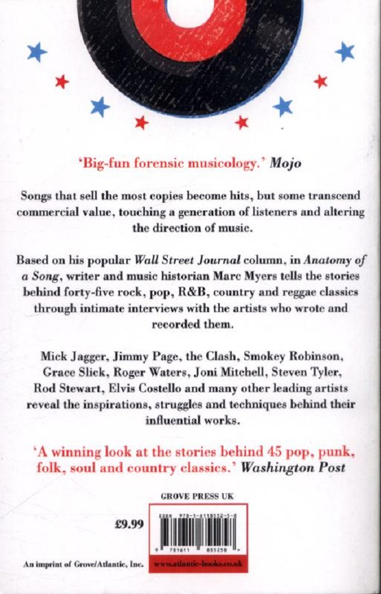 Бумажная книга «Anatomy of a Song. The Inside Stories Behind 45 Iconic Hits», автор Марк Майерс - фото №1