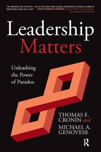 Паперова книга «Leadership Matters: Unleashing the Power of Paradox», автор Томас Е. Кронін - фото №1