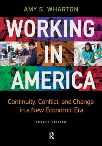 Паперова книга «Working in America: Continuity, Conflict, and Change in a New Economic Era», автор Емі С. Вортон - фото №1