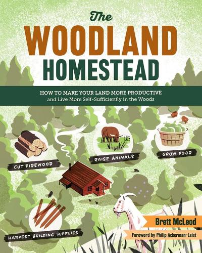 Бумажная книга «The Woodland Homestead: How to Make Your Land More Productive and Live More Self-Sufficiently in the Woods», автор Бретт Маклауд - фото №1