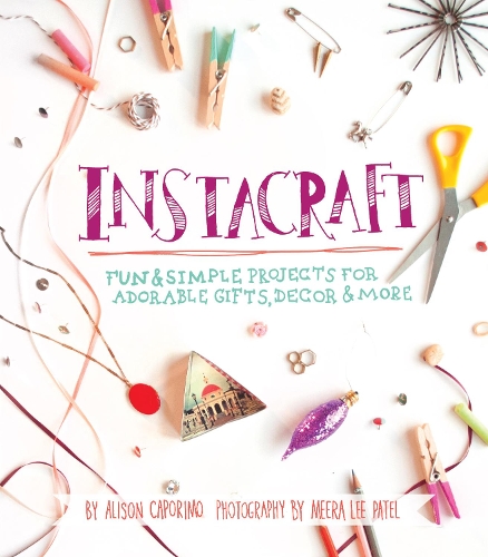 Бумажная книга «Instacraft: Fun and Simple Projects for Adorable Gifts, Decor, and More», автор Элисон Капоримо - фото №1