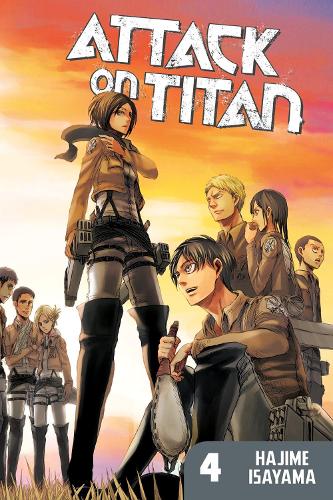 Паперова книга «Attack On Titan 4», автор Хаджіме Ісаяма - фото №1