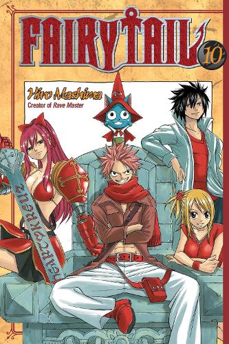 Бумажная книга «Fairy Tail 10», автор Хиро Машима - фото №1