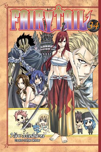 Бумажная книга «Fairy Tail 34», автор Хиро Машима - фото №1