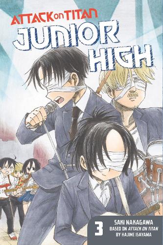 Паперова книга «Attack On Titan: Junior High 3», автор Хаджіме Ісаяма - фото №1
