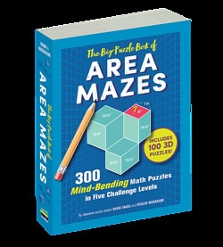 [object Object] «The Big Puzzle Book of Area Mazes: 300 Mind-Bending Puzzles in Five Challenge Levels», авторів Наокі Інаба, Рьоічі Муракамі - фото №1