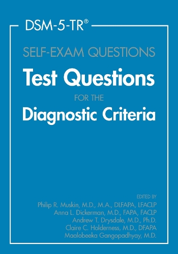 Бумажная книга «DSM-5-TR® Self-Exam Questions: Test Questions for the Diagnostic Criteria», автор Маалобика Гангопадхьяй - фото №1