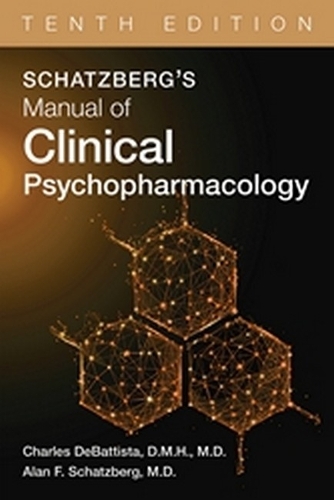 Паперова книга «Schatzberg's Manual of Clinical Psychopharmacology», авторів Алан Ф. Шацберг, Чарльз ДеБаттіста - фото №1