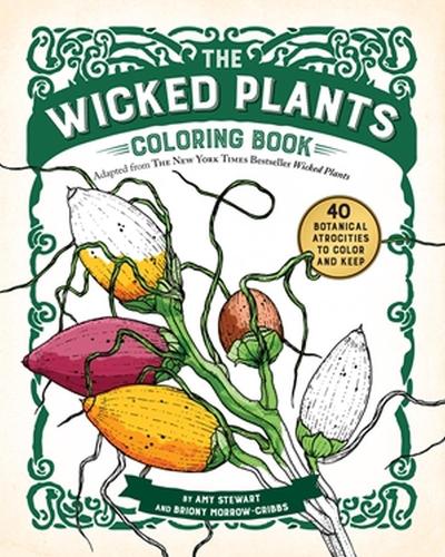 Бумажная книга «The Wicked Plants Coloring Book», автор Эми Стюарт - фото №1