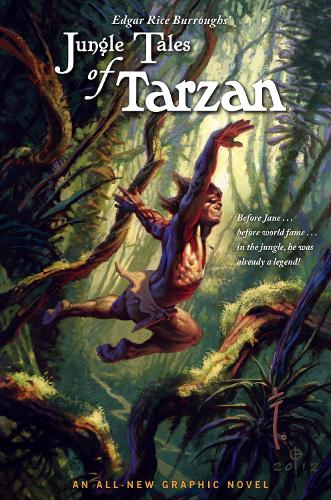 Паперова книга «Edgar Rice Burroughs' Jungle Tales Of Tarzan», автор Мартін Пауелл - фото №1