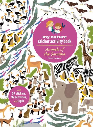 Бумажная книга «Animals of the Savanna», автор Оливия Косно - фото №1