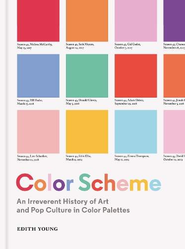 Паперова книга «Color Scheme: An Irreverent History of Art and Pop Culture in Color Palettes», автор Едіт Янг - фото №1