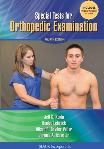 Паперова книга «Special Tests for Orthopedic Examination», авторів Елісон Вальє, Джером А. Айзер-молодший - фото №1