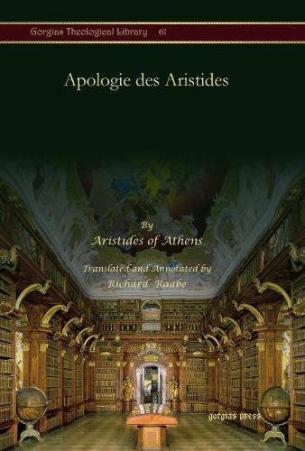 Бумажная книга «Apologie des Aristides», авторов Аристид Афинский, Ричард Раабе - фото №1