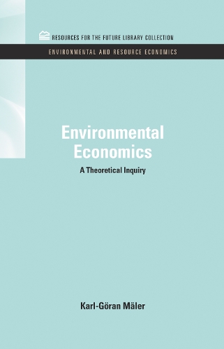 Паперова книга «Environmental Economics: A Theoretical Inquiry», автор Карл-Горан Пейнтер - фото №1