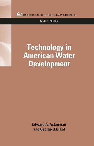 Паперова книга «Technology in American Water Development», авторів Едвард А. Акерман, Джордж О.Г. Лофф - фото №1