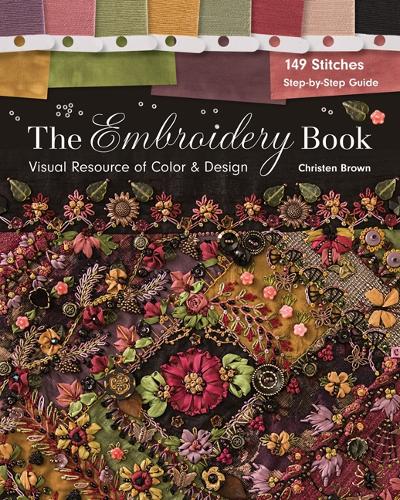 Бумажная книга «The Embroidery Book: Visual Resource of Color & Design», автор Кристен Браун - фото №1
