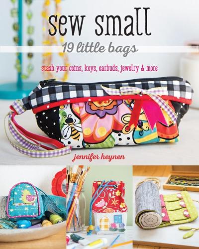 Бумажная книга «Sew Small – 19 Little Bags: Stash Your Coins, Keys, Earbuds, Jewelry & More», автор Дженнифер Хейнен - фото №1