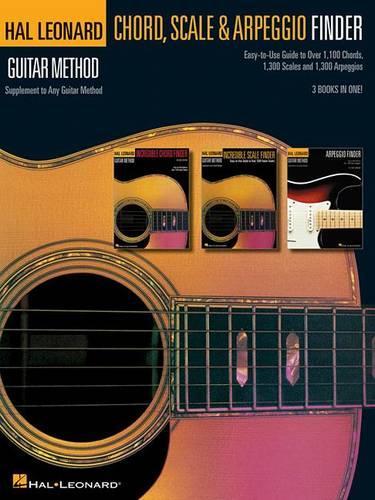 Паперова книга «Guitar Chord, Scale & Arpeggio Finder», автор Видавнича корпорація Гела Леонарда - фото №1