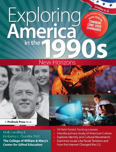 Паперова книга «Exploring America in the 1990s: New Horizons (Grades 6-8)», авторів Кімберлі Чандлер, Моллі Сендлінг - фото №1