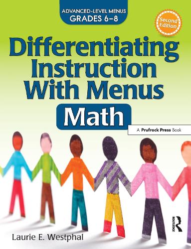 [object Object] «Differentiating Instruction With Menus: Math (Grades 6-8)», автор Лорі Е. Вестфал - фото №1