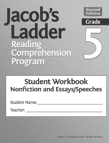 [object Object] «Jacob's Ladder Reading Comprehension Program: Grade 5, Student Workbooks, Nonfiction and Essays/Speeches (Set of 5)», авторів Clg Of William And Mary/Ctr Gift Ed, Джойс ВанТассел-Баска - фото №1