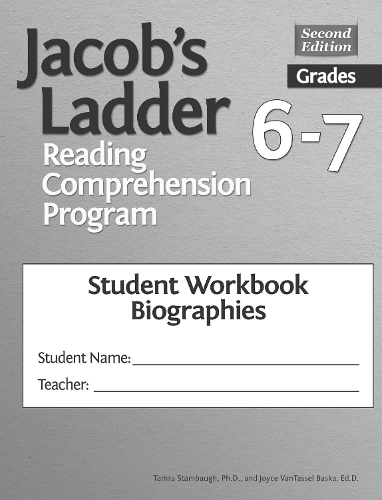 [object Object] «Jacob's Ladder Reading Comprehension Program: Grades 6-7, Student Workbooks, Biographies (Set of 5)», авторів Джойс ВанТассел-Баска, Тамра Стембо - фото №1