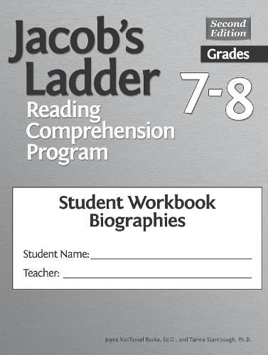[object Object] «Jacob's Ladder Reading Comprehension Program: Grades 7-8, Student Workbooks, Biographies (Set of 5)», авторів Джойс ВанТассел-Баска, Тамра Стембо - фото №1
