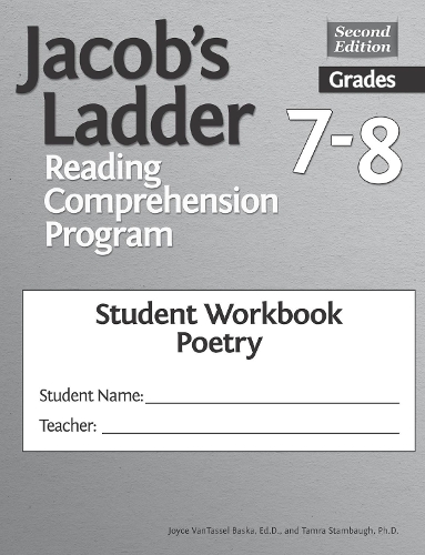 [object Object] «Jacob's Ladder Reading Comprehension Program: Grades 7-8, Student Workbooks, Poetry (Set of 5)», авторів Джойс ВанТассел-Баска, Тамра Стембо - фото №1