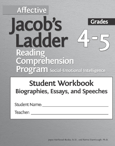 [object Object] «Affective Jacob's Ladder Reading Comprehension Program: Grades 4-5, Student Workbooks, Biographies, Essays, and Speeches (Set of 5)», авторів Джойс ВанТассел-Баска, Тамра Стембо - фото №1