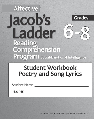 [object Object] «Affective Jacob's Ladder Reading Comprehension Program: Grades 6-8, Student Workbooks, Poetry and Song Lyrics (Set of 5)», авторов Джойс ВанТассел-Баска, Тамра Стембо - фото №1