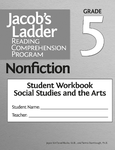 [object Object] «Jacob's Ladder Reading Comprehension Program: Nonfiction Student Workbooks, Grade 5, Social Studies (Set of 5)», авторів Джойс ВанТассел-Баска, Тамра Стембо - фото №1
