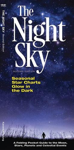 Бумажная книга «The Night Sky: A Folding Pocket Guide to the Moon, Stars, Planets & Celestial Events», автор Джеймс Кавана - фото №1