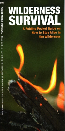 [object Object] «Wilderness Survival: A Folding Pocket Guide on How to Stay Alive in the Wilderness», автор Джеймс Кавана - фото №1