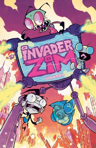 Паперова книга «Invader Zim Vol. 1», автор Джонен Васкес - фото №1