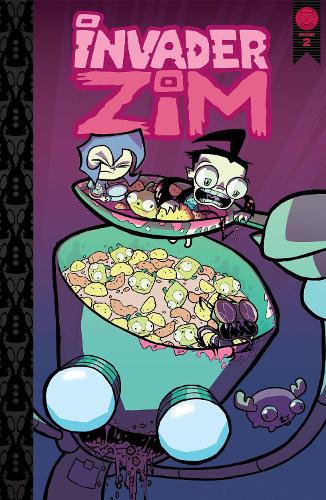 Паперова книга «Invader Zim Vol. 2: Deluxe Edition», авторів Ерік Трухарт, Джонен Васкес - фото №1