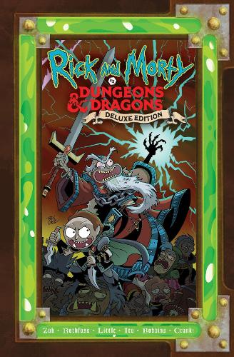 Паперова книга «Rick And Morty Vs. Dungeons & Dragons: Deluxe Edition», автор Джим Зуб - фото №1