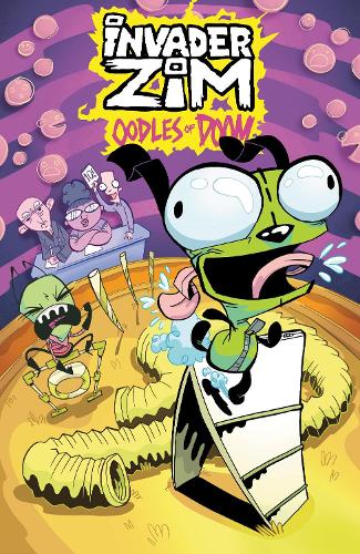 Бумажная книга «Invader Zim Quarterly Collection: Oodles of Doom», автор Сэм Логан - фото №1