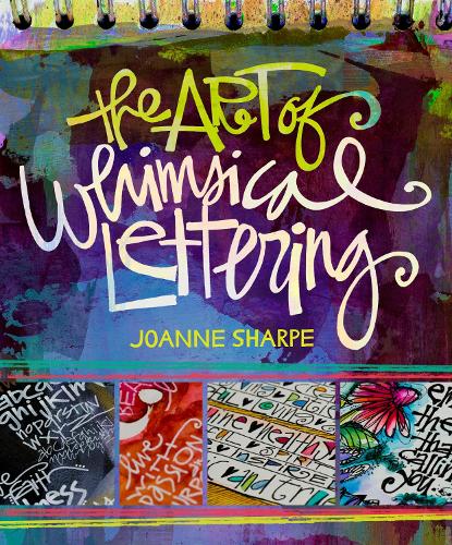 Бумажная книга «The Art of Whimsical Lettering», автор Джоанн Шарп - фото №1