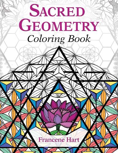 Бумажная книга «Sacred Geometry Coloring Book», автор Франсин Харт - фото №1