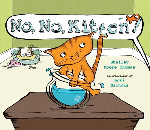 Паперова книга «No, No, Kitten!», автор Шеллі Мур Томас - фото №1