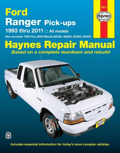 Бумажная книга «Ford Ranger (1993-2011) & Mazda B2300/B2500/B3000/B4000 (1994-2009) Haynes Repair Manual (USA): 1993-2011», автор Haynes Publishing - фото №1