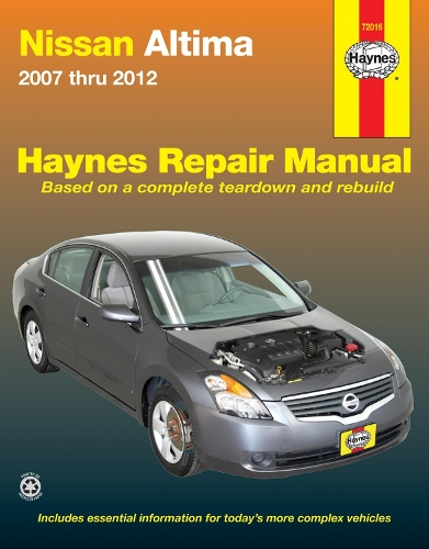 Паперова книга «Nissan Altima (07-12)», автор Haynes Publishing - фото №1
