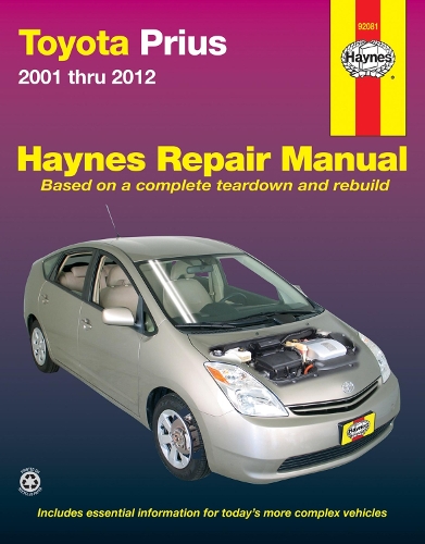 Паперова книга «Toyota Prius 2001-12», автор Haynes Publishing - фото №1